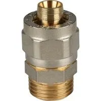 STOUT SFS-0001-001216 Переходник с наружной резьбой для металлопластиковых труб винтовой