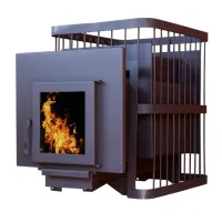 Печь банная ComfortProm СТАЛЬ 3 мм (для парной до 16 м3) со стеклом