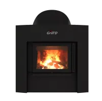 Дровяная банная печь Grill'D Aurora 160 Window (дверца со стеклом)