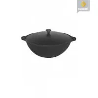 Казан Везувий чугунный 8л (без крышки)