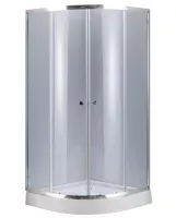 Стеклянный душевой уголок NG-109021-14, 90*90*195